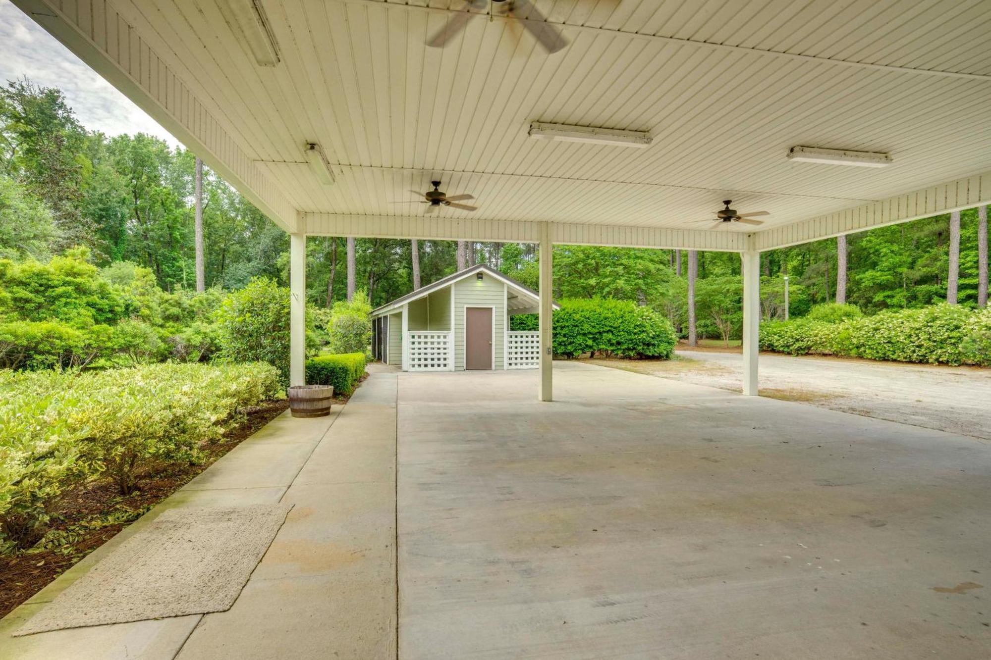 Private Walterboro Estate With Deck And Fire Pit! Villa Luaran gambar