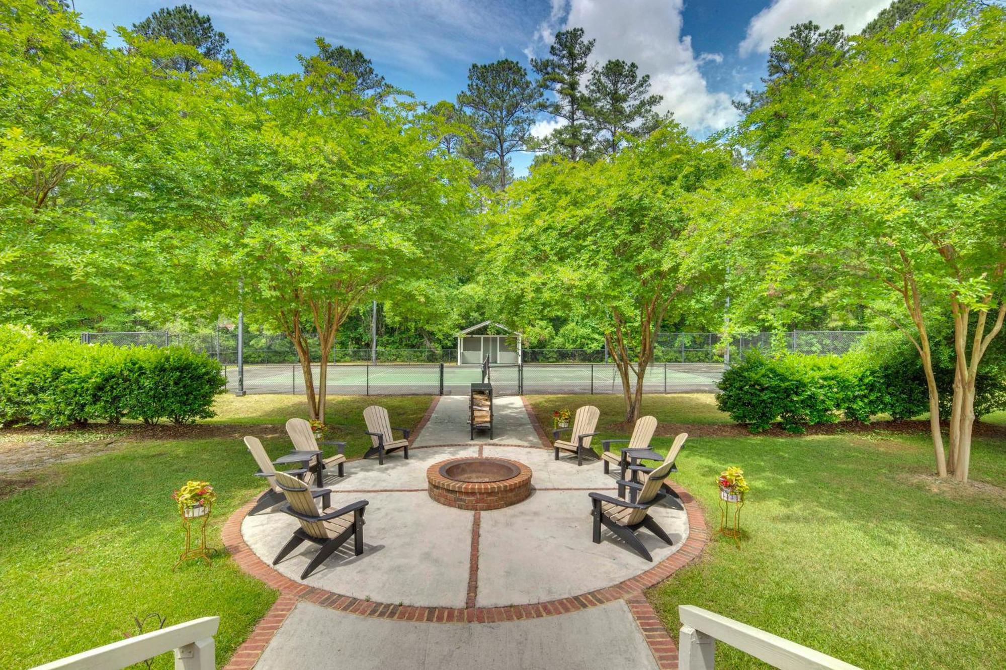 Private Walterboro Estate With Deck And Fire Pit! Villa Luaran gambar