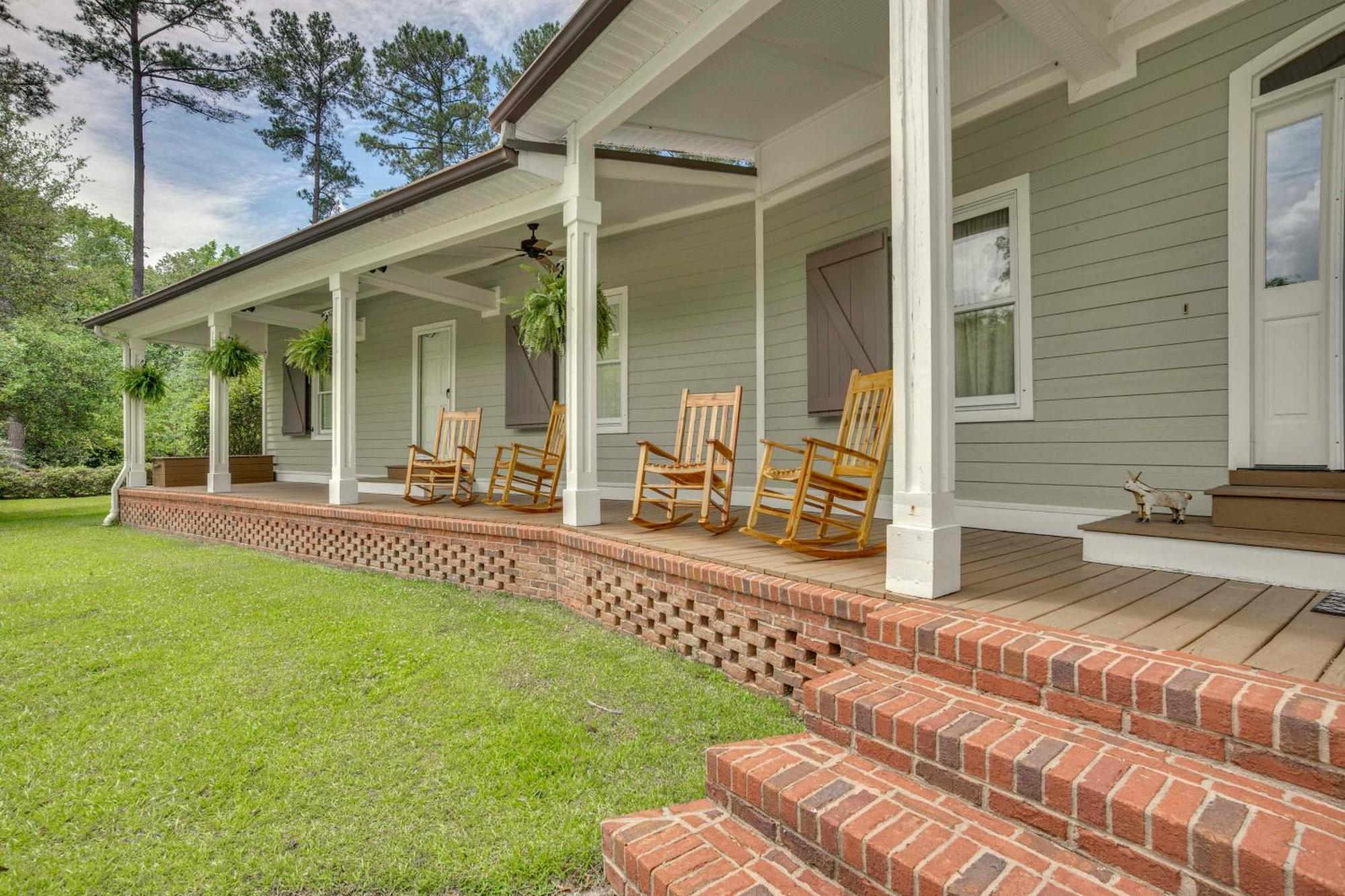 Private Walterboro Estate With Deck And Fire Pit! Villa Luaran gambar